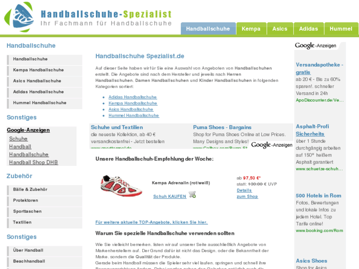 www.handballschuhe-spezialist.de