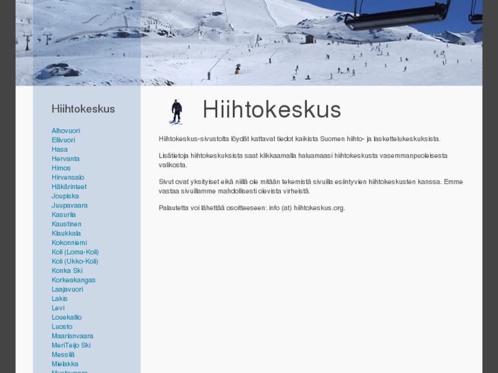 www.hiihtokeskus.org