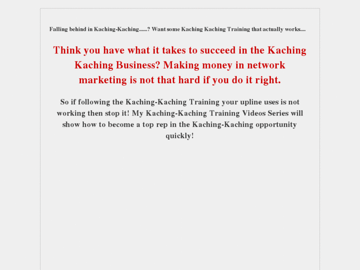 www.kachingkaching-marketing-system.com