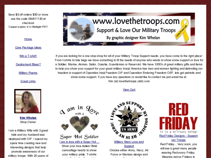 www.lovethetroops.com