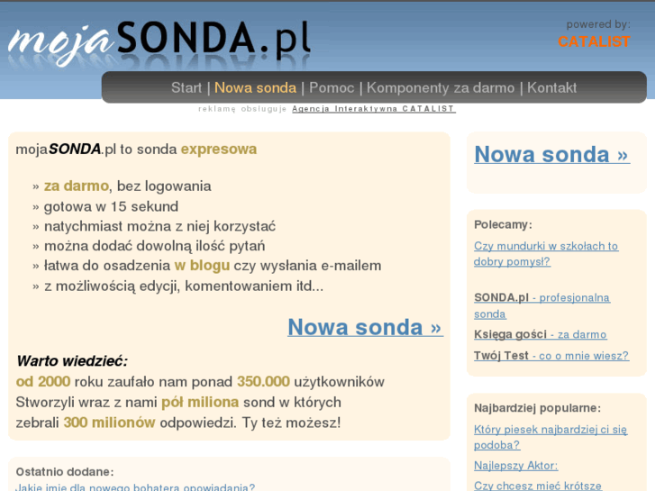 www.mojasonda.pl