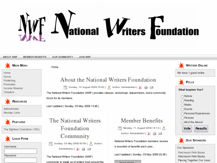 www.nationalwritersfoundation.com