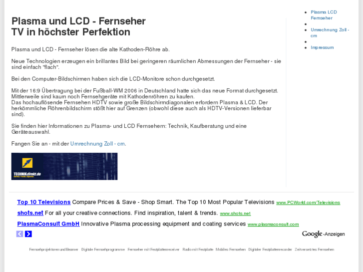 www.plasma-lcd-fernseher.de