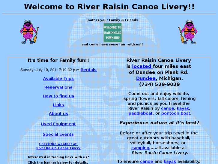 www.riverraisincanoelivery.com