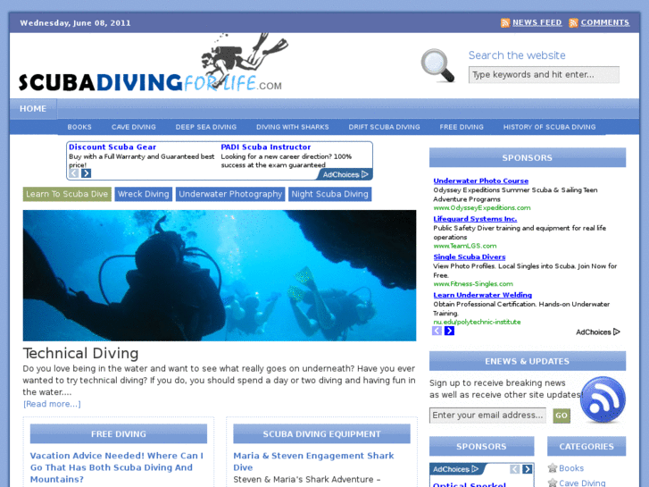 www.scubadivingforlife.com