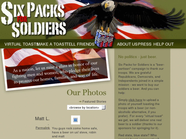 www.sixpacksforsoldiers.com