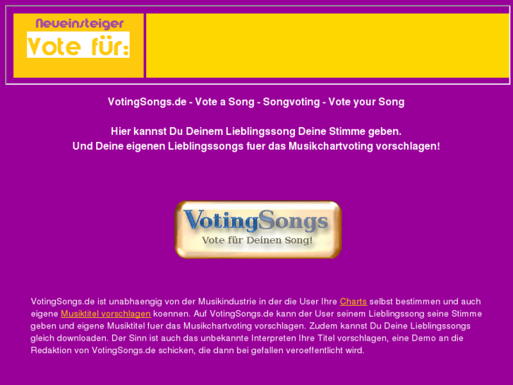 www.votingsongs.de