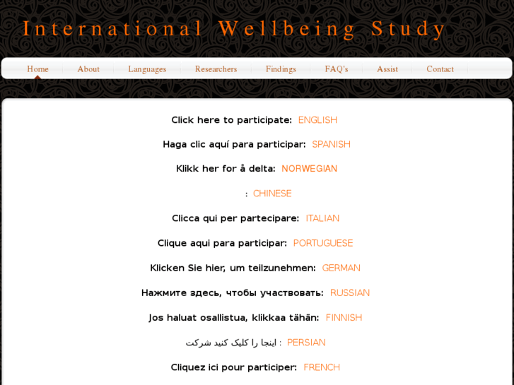 www.wellbeingstudy.com