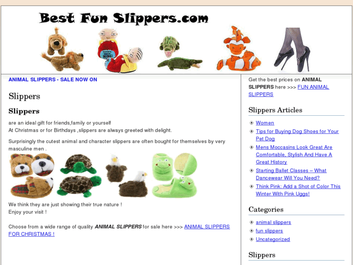 www.bestfunslippers.com