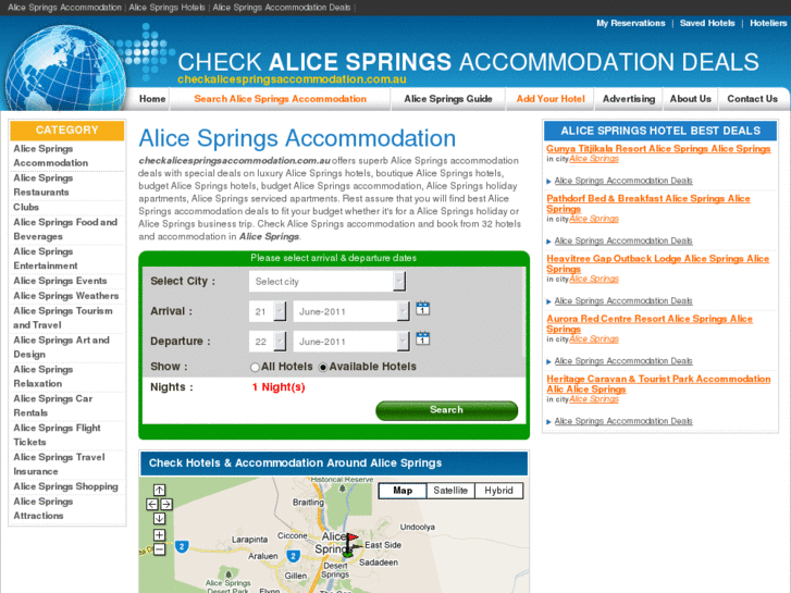 www.checkalicespringsaccommodation.com.au