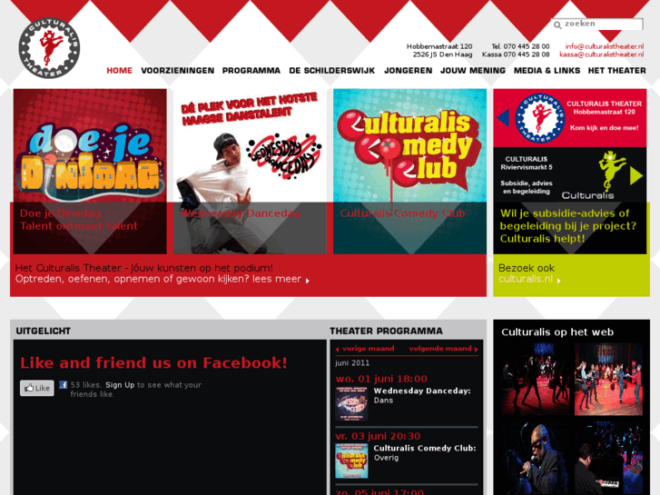 www.culturalistheater.nl