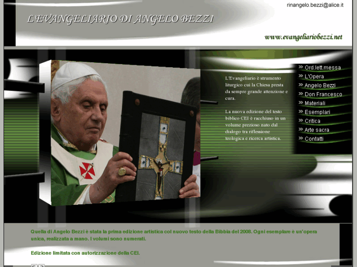 www.evangeliariobezzi.net