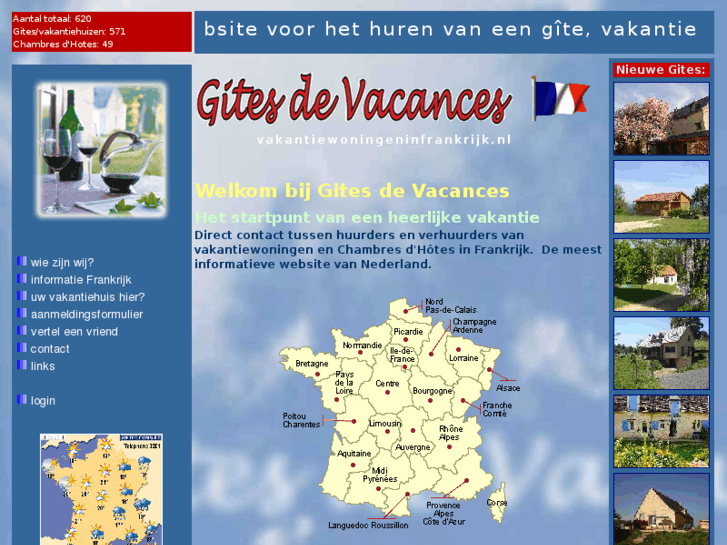 www.gitesdevacances.nl