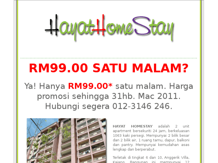 www.hayathomestay.com