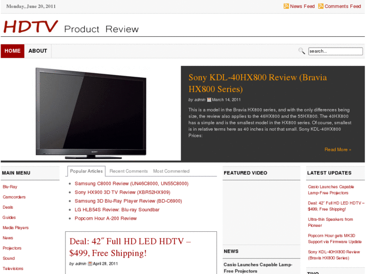 www.hdtvproductreview.com