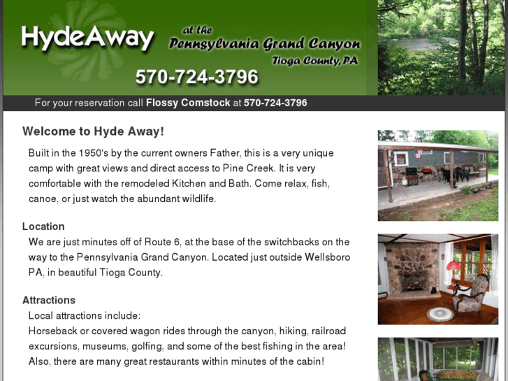 www.hydeawayrentals.com