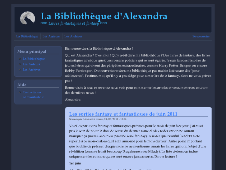 www.labibliothequedalexandra.com