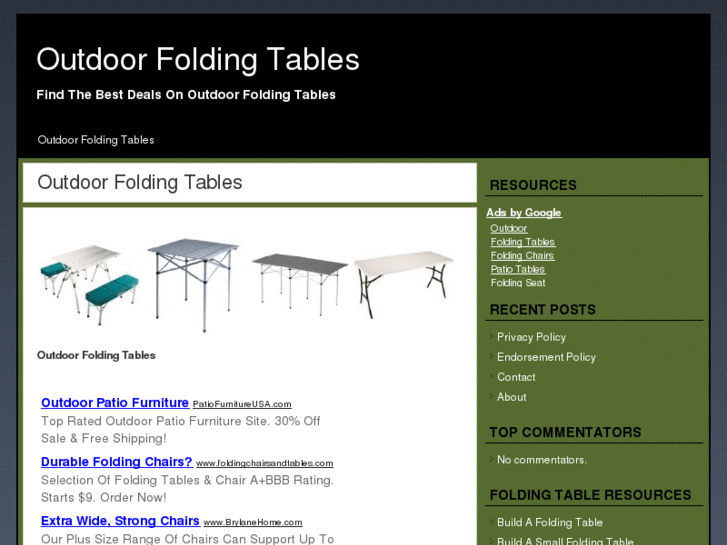 www.outdoorfoldingtables.net