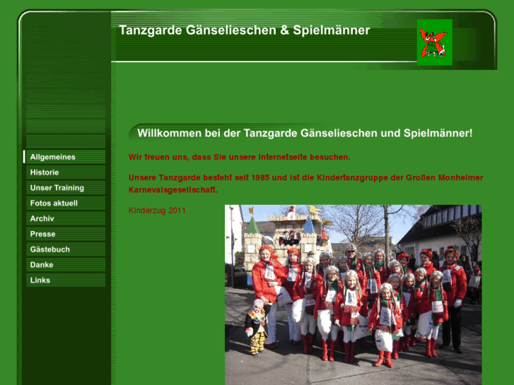 www.tanzgarde-gaenselieschen.de