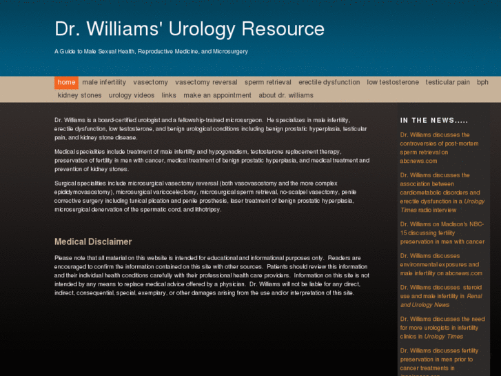 www.williamsurology.com