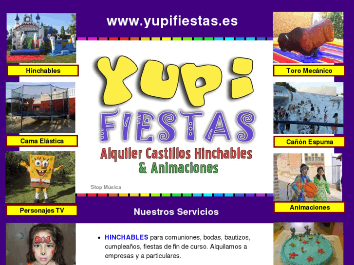 www.yupifiestas.es