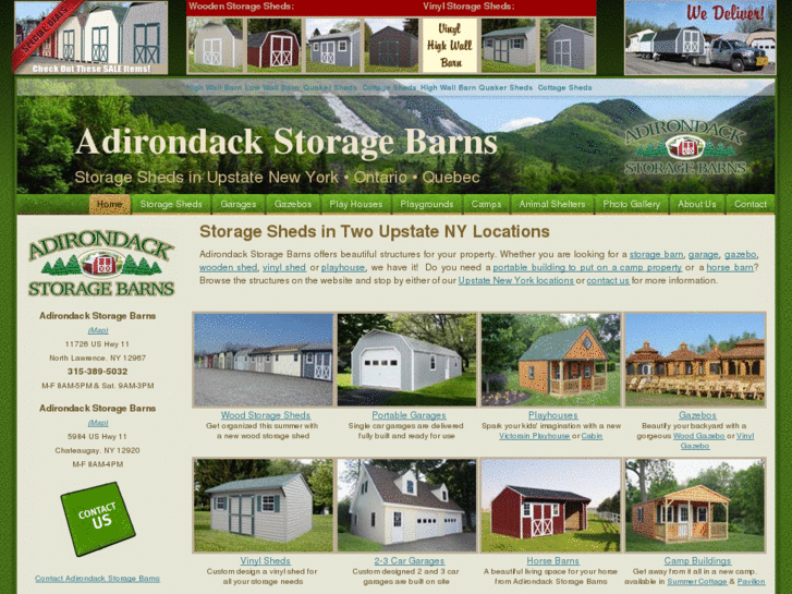 www.adirondackstoragebarns.com