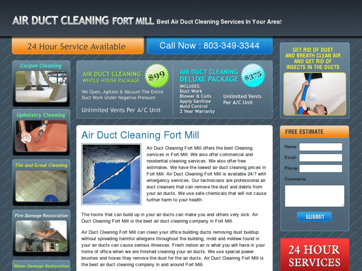 www.airductcleaningfortmill.com