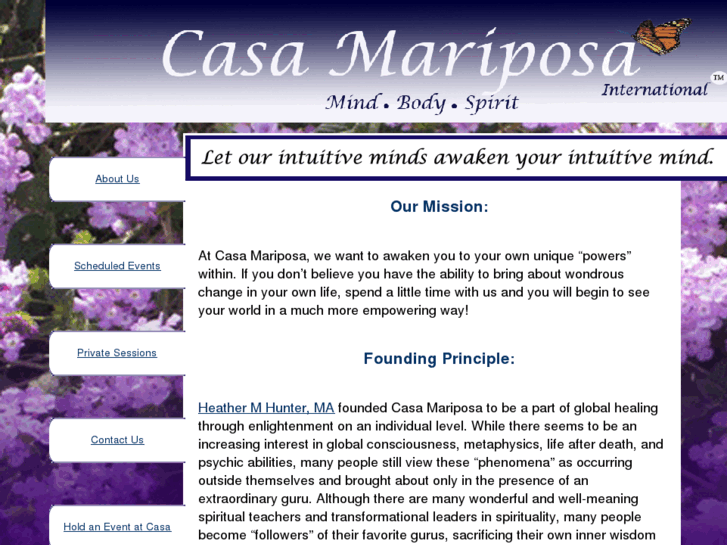 www.casamariposa.us