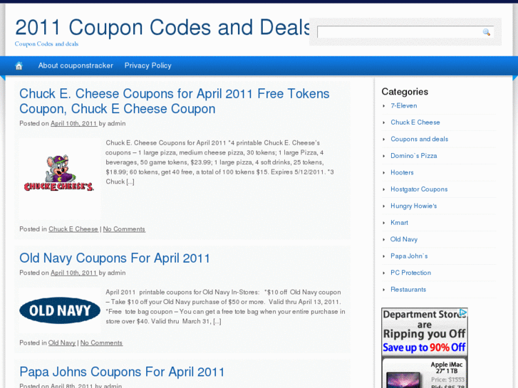 www.couponstracker.com