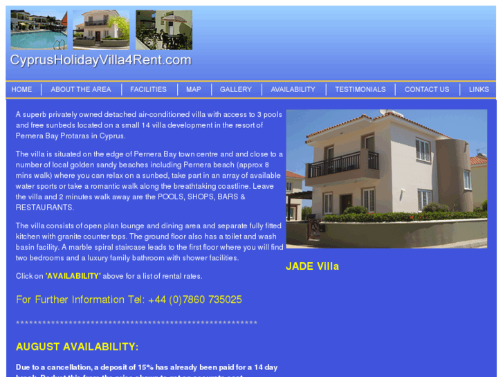 www.cyprusholidayvilla4rent.com