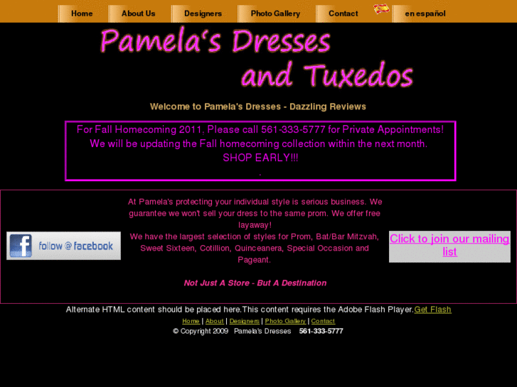 www.pamelasdresses.com