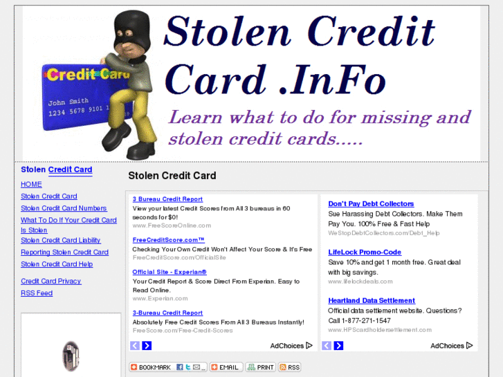 www.stolencreditcard.info