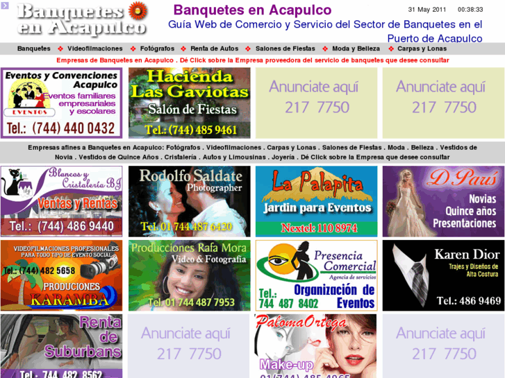 www.banquetesenacapulco.com