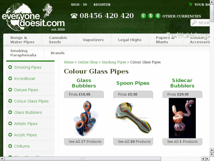 www.coloured-glass-pipes.co.uk