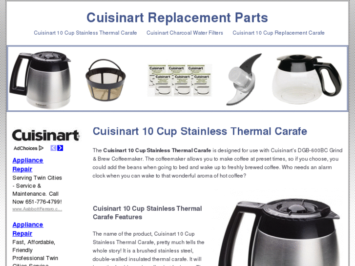 www.cuisinartreplacementparts.com