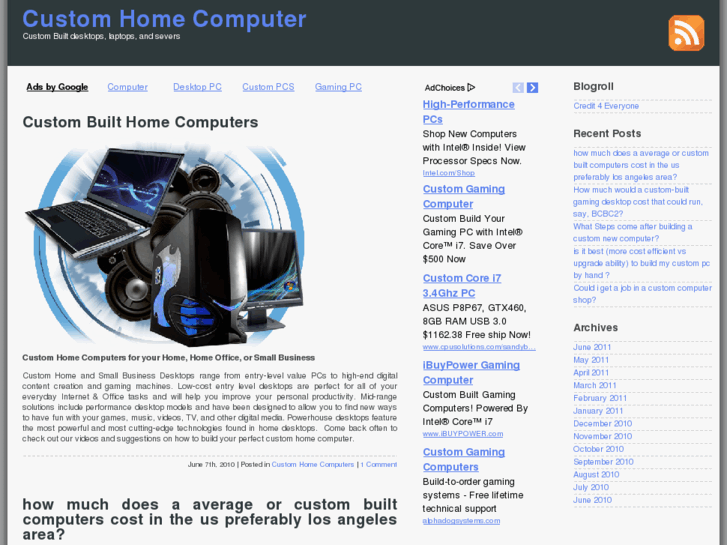 www.customhomecomputer.net