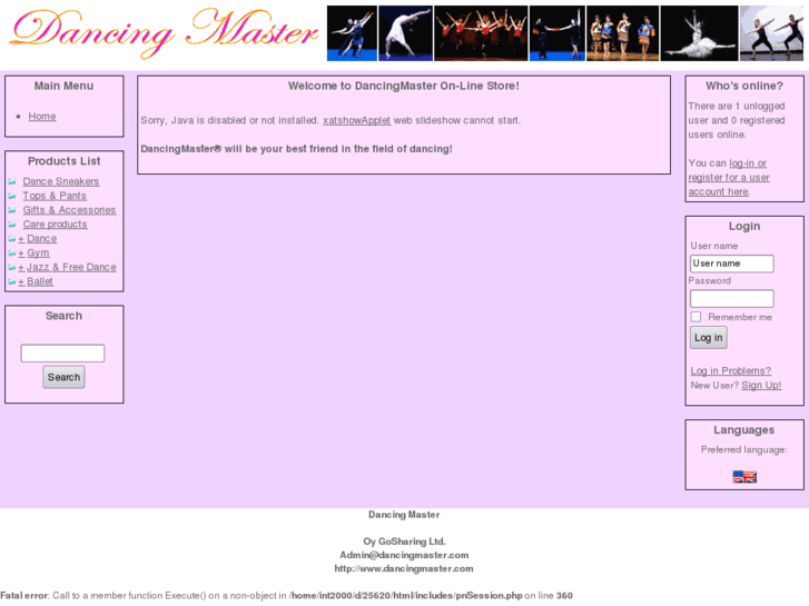 www.dancingmaster.com