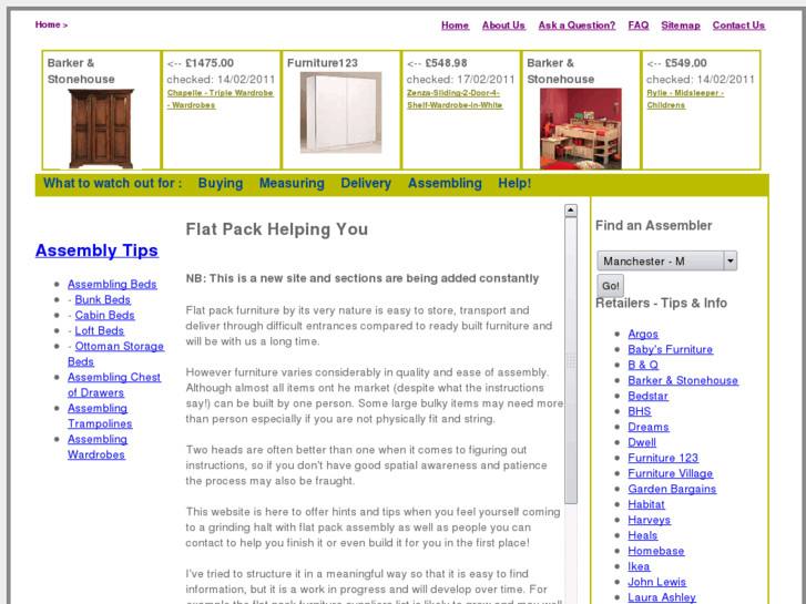 www.flatpackadvice.co.uk