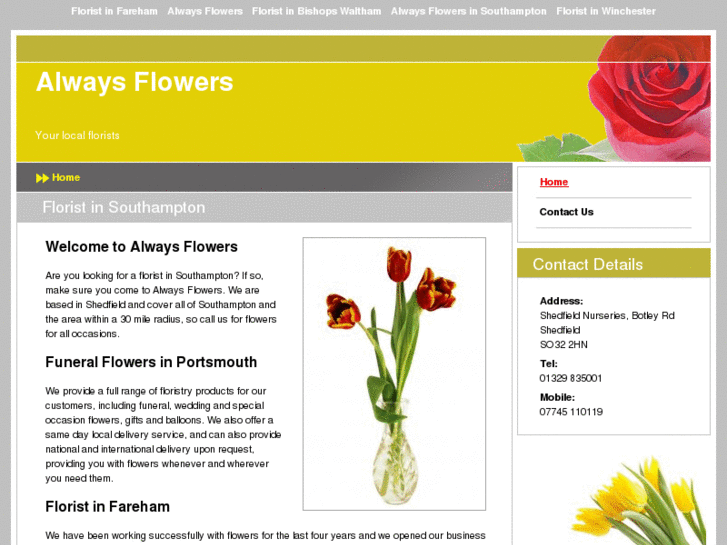 www.floristinsouthampton.com