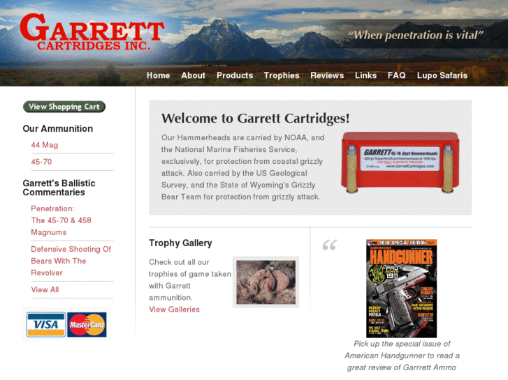 www.garrettcartridges.com