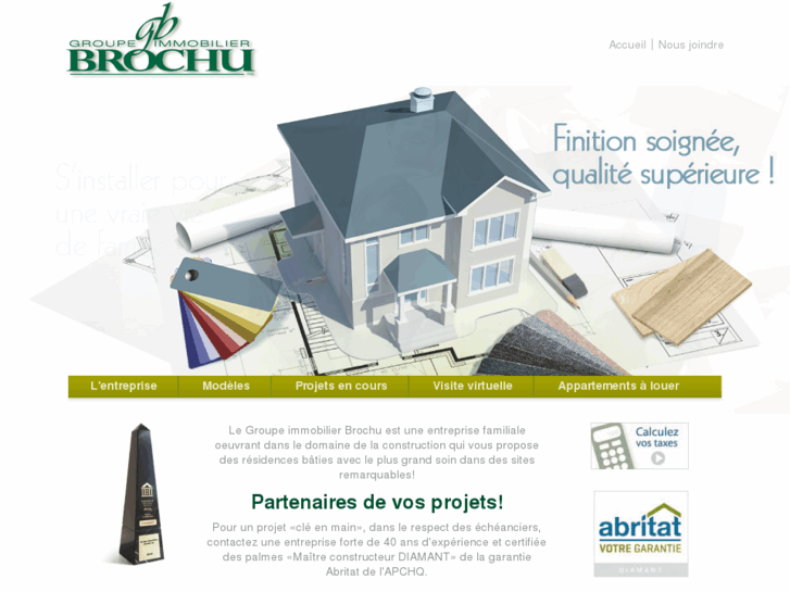 www.groupeimmobilierbrochu.com