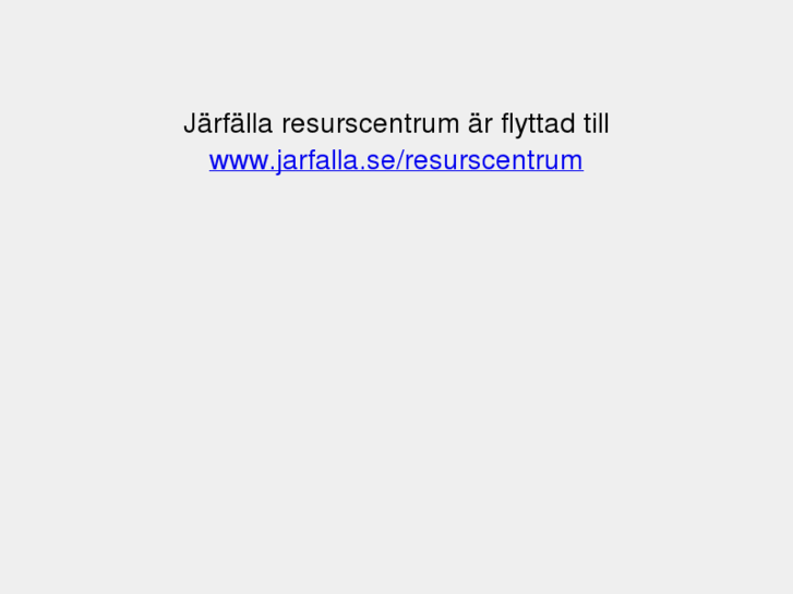 www.jarfallaresurscentrum.se