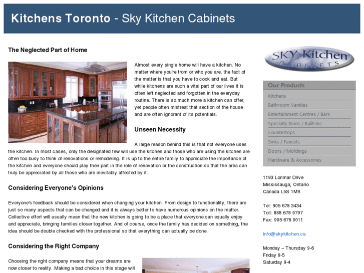 www.kitchenstoronto.net