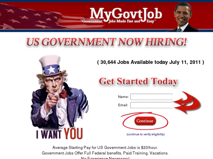 www.mygovtjob.com