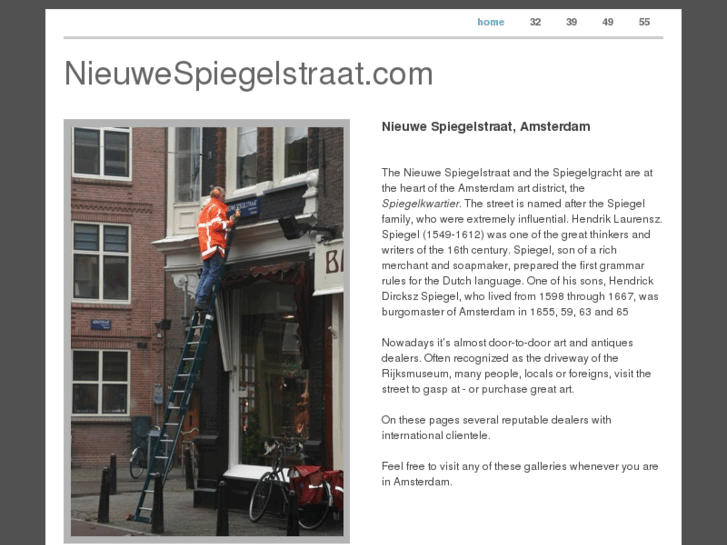 www.nieuwespiegelstraat.com
