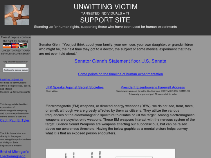 www.unwittingvictim.com