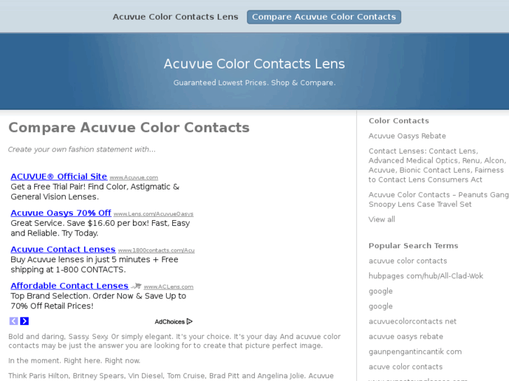 www.acuvuecolorcontacts.net