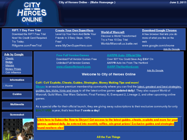 www.cityofheroesonline.com