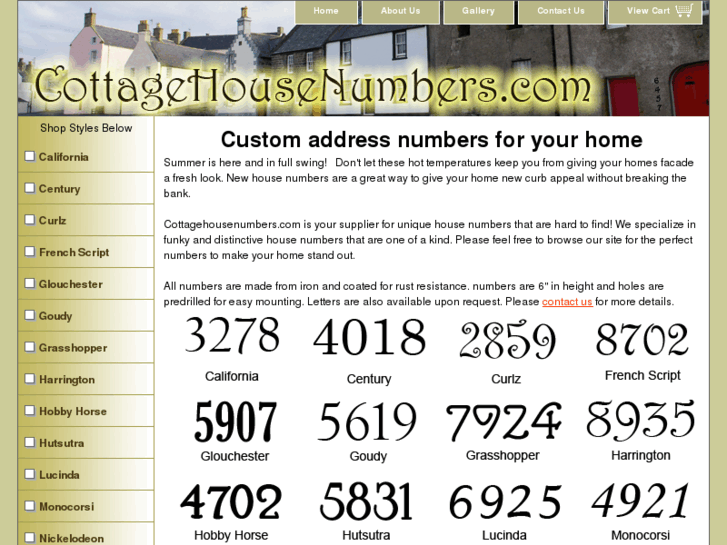 www.cottagehousenumbers.com