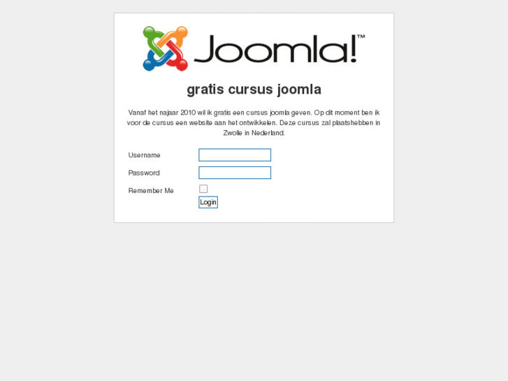 www.cursusjoomla.info